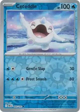 Cetoddle 64/182 Reverse Common - MissingNo.