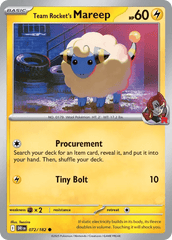 Team Rocket's Mareep 72/182 Common