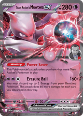 Team Rocket's Mewtwo ex 81/182 Double Rare ex