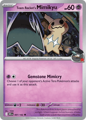 Team Rocket's Mimikyu 87/182 Uncommon