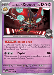Team Rocket's Orbeetle 89/182 Uncommon
