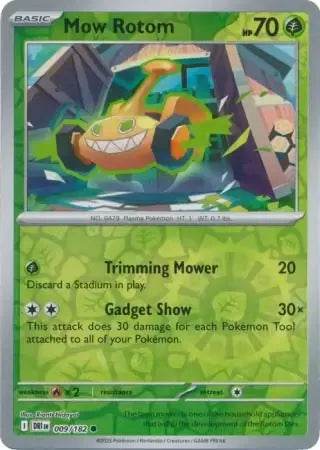 Mow Rotom 9/182 Reverse Common - MissingNo.