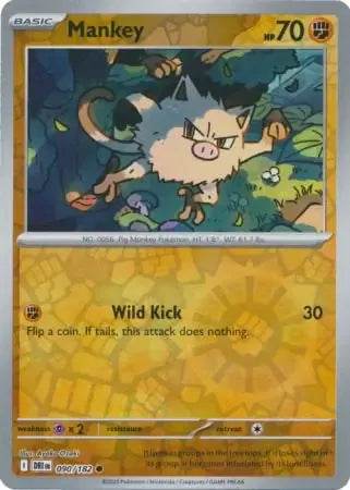 Mankey 90/182 Reverse Common - MissingNo.