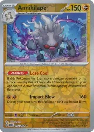 Annihilape 92/182 Reverse Rare - MissingNo.