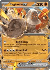 Regirock ex 101/182 Double Rare ex