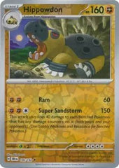 Hippowdon 106/182 Reverse Uncommon