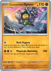 Cornerstone Mask Ogerpon 111/182 Uncommon