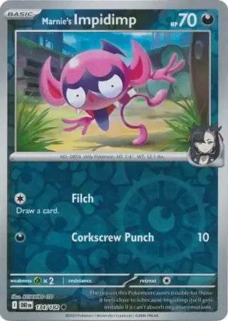 Marnie's Impidimp 134/182 Reverse Common - MissingNo.
