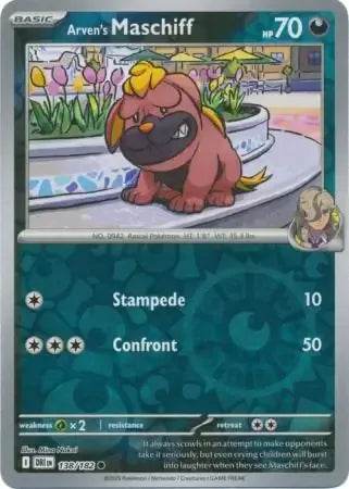 Arven's Maschiff 138/182 Reverse Common - MissingNo.