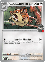Team Rocket's Raticate 148/182 Common