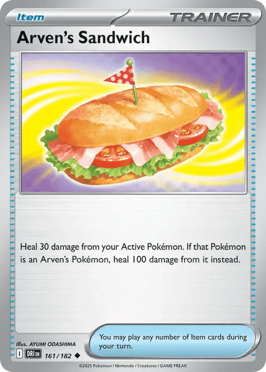 Arven's Sandwich 161/182 Uncommon - MissingNo.
