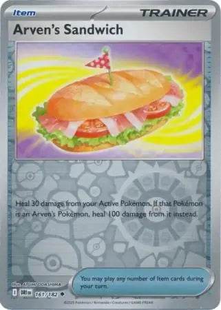 Arven's Sandwich 161/182 Reverse Uncommon - MissingNo.