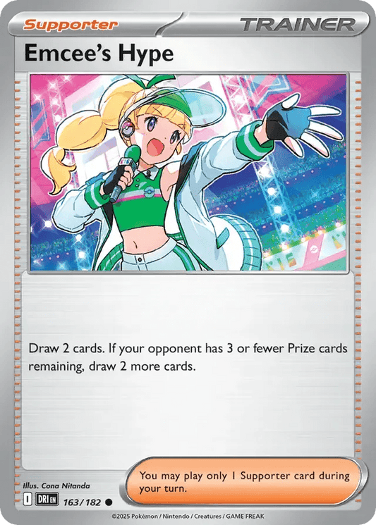 Emcee's Hype 163/182 Common - MissingNo.