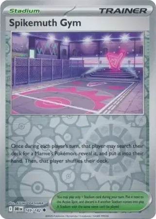 Spikemuth Gym 169/182 Reverse Uncommon - MissingNo.