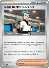 Team Rocket's Archer 170/182 Uncommon