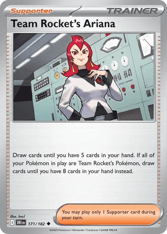 Team Rocket's Ariana 171/182 Uncommon - MissingNo.
