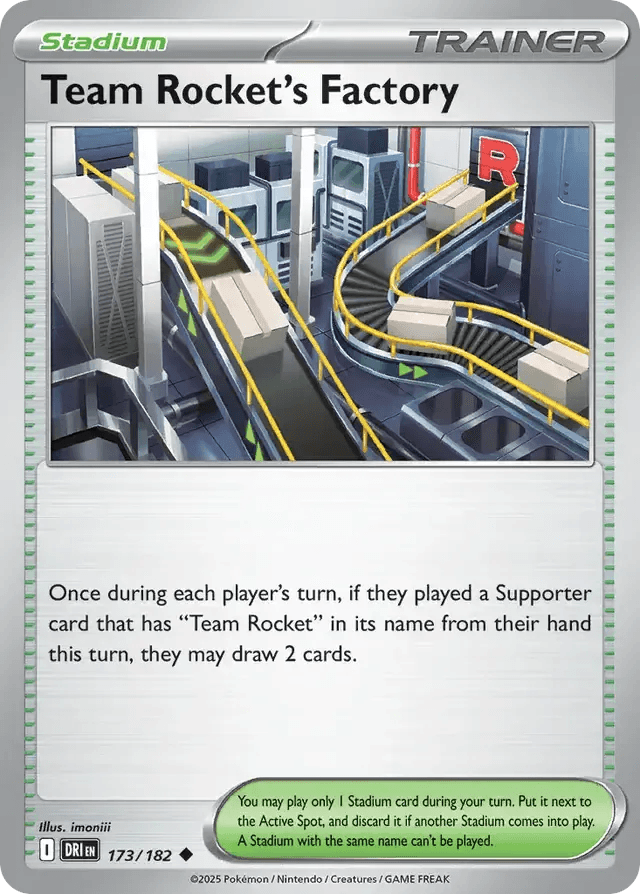 Team Rocket's Factory 173/182 Uncommon - MissingNo.