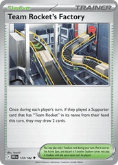 Team Rocket's Factory 173/182 Uncommon
