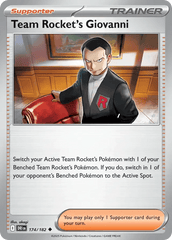 Team Rocket's Giovanni 174/182 Uncommon