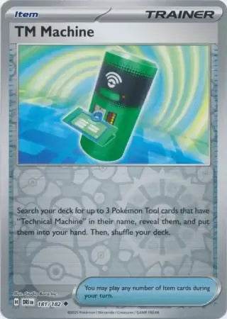 TM Machine 181/182 Reverse Uncommon - MissingNo.