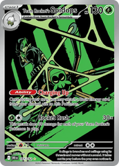 Team Rocket's Spidops 187/182 Illustration Rare