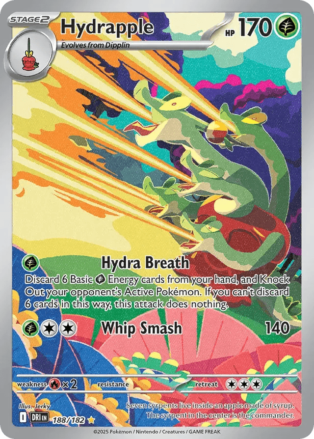 Hydrapple 188/182 Illustration Rare - MissingNo.