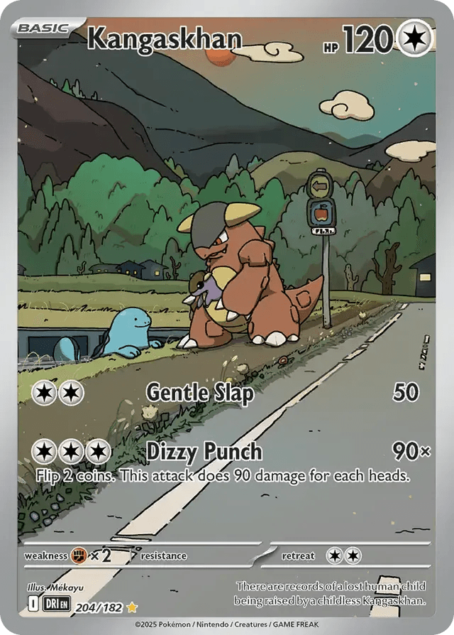 Kangaskhan 204/182 Illustration Rare - MissingNo.