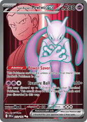 Team Rocket's Mewtwo ex 213/182 Ultra Rare ex