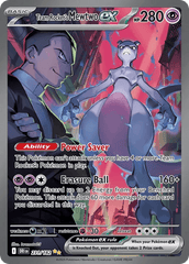 Team Rocket's Mewtwo ex 231/182 Special Illustration Rare ex
