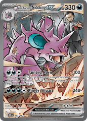 Team Rocket's Nidoking ex 233/182 Special Illustration Rare ex