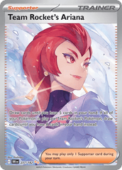 Team Rocket's Ariana 237/182 Special Illustration Rare