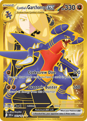 Cynthia's Garchomp ex 241/182 Gold Hyper Rare ex
