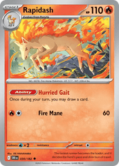 Rapidash 30/182 Uncommon