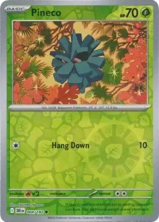 Pineco 4/182 Reverse Common - MissingNo.