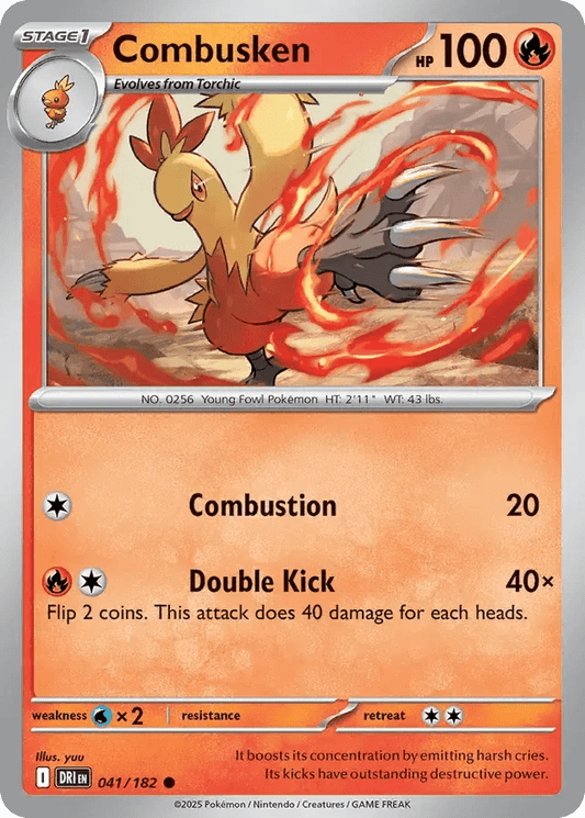 Combusken 41/182 Common - MissingNo.