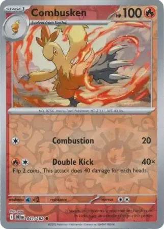 Combusken 41/182 Reverse Common - MissingNo.