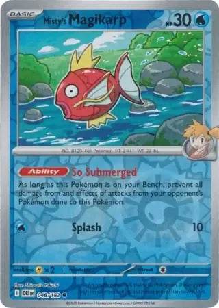 Misty's Magikarp 48/182 Reverse Common - MissingNo.