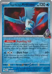Team Rocket's Articuno 51/182 Reverse Rare