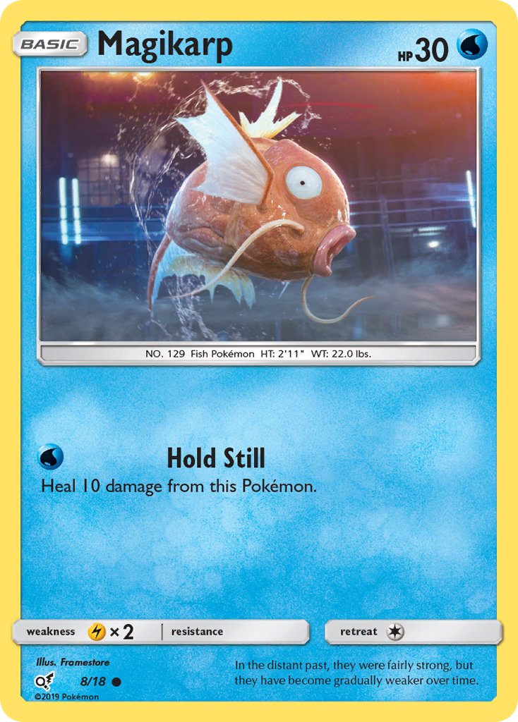 Magikarp 8/18 Holo Common - MissingNo.