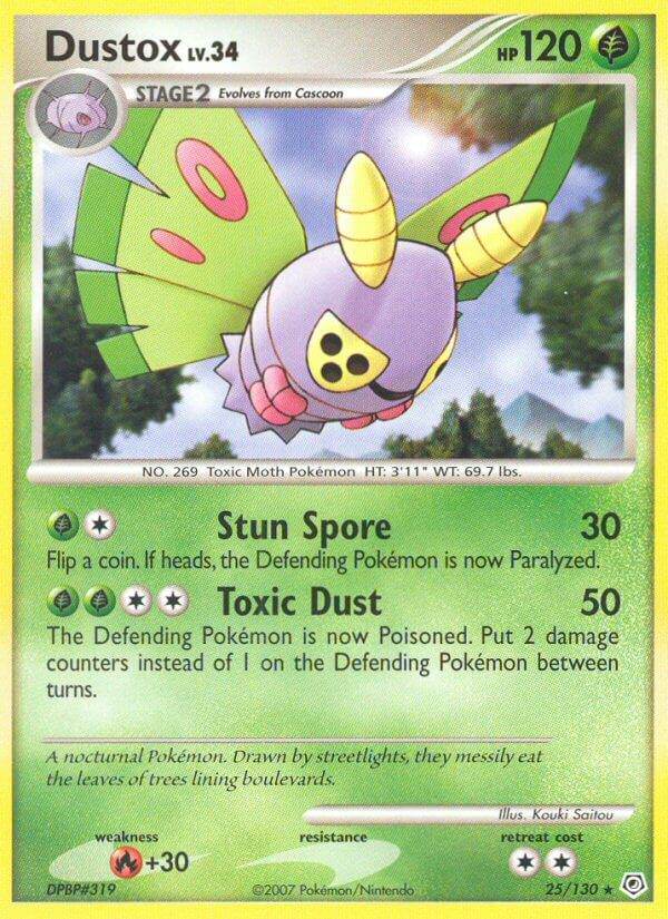 Dustox 25/130 Reverse Rare - MissingNo.