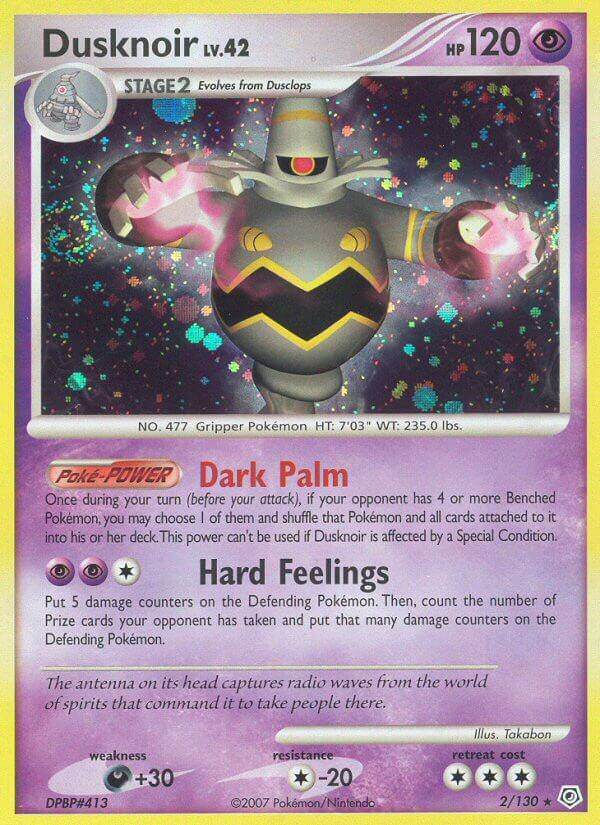 Dusknoir 2/130 Reverse Rare - MissingNo.