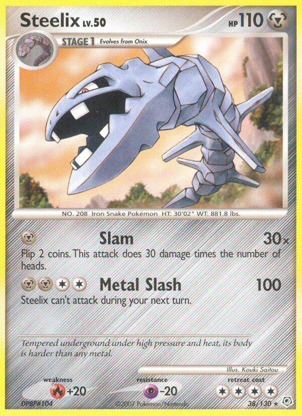 Steelix 38/130 Reverse Rare - MissingNo.