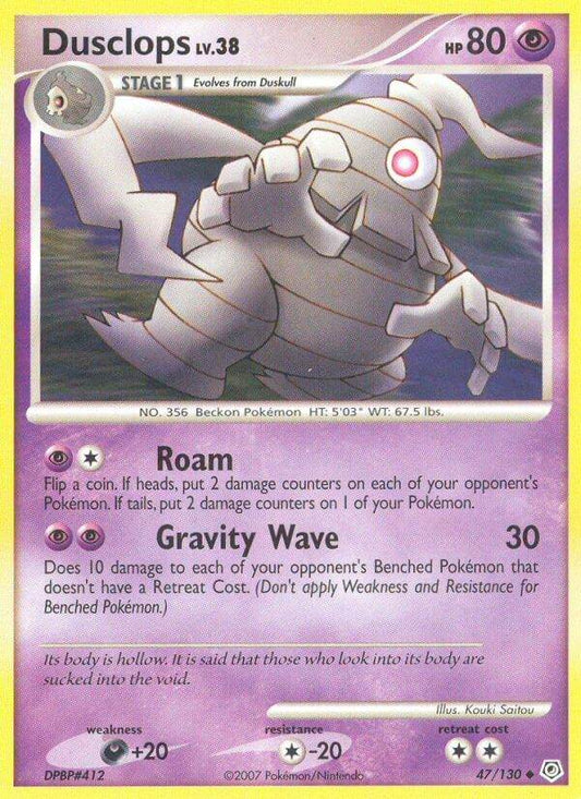 Dusclops 47/130 Reverse Uncommon - MissingNo.