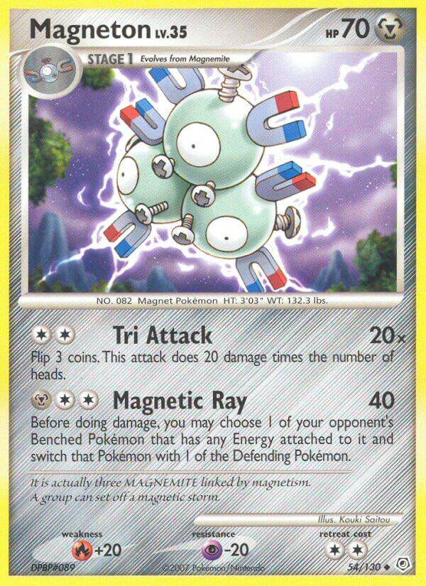 Magneton 54/130 Reverse Uncommon - MissingNo.