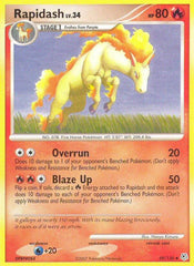 Rapidash 59/130 Reverse Uncommon (LP)