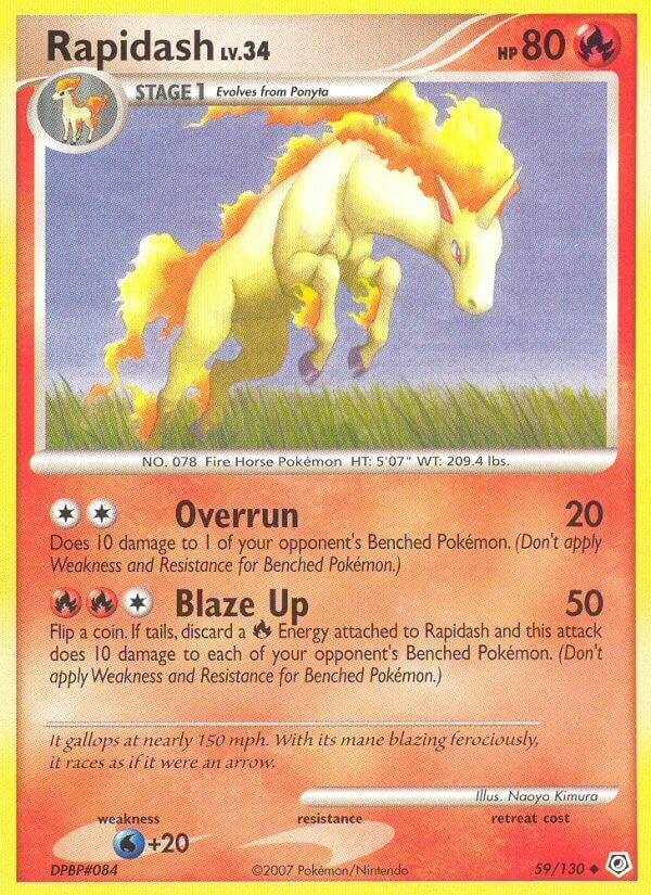 Rapidash 59/130 Uncommon - MissingNo.