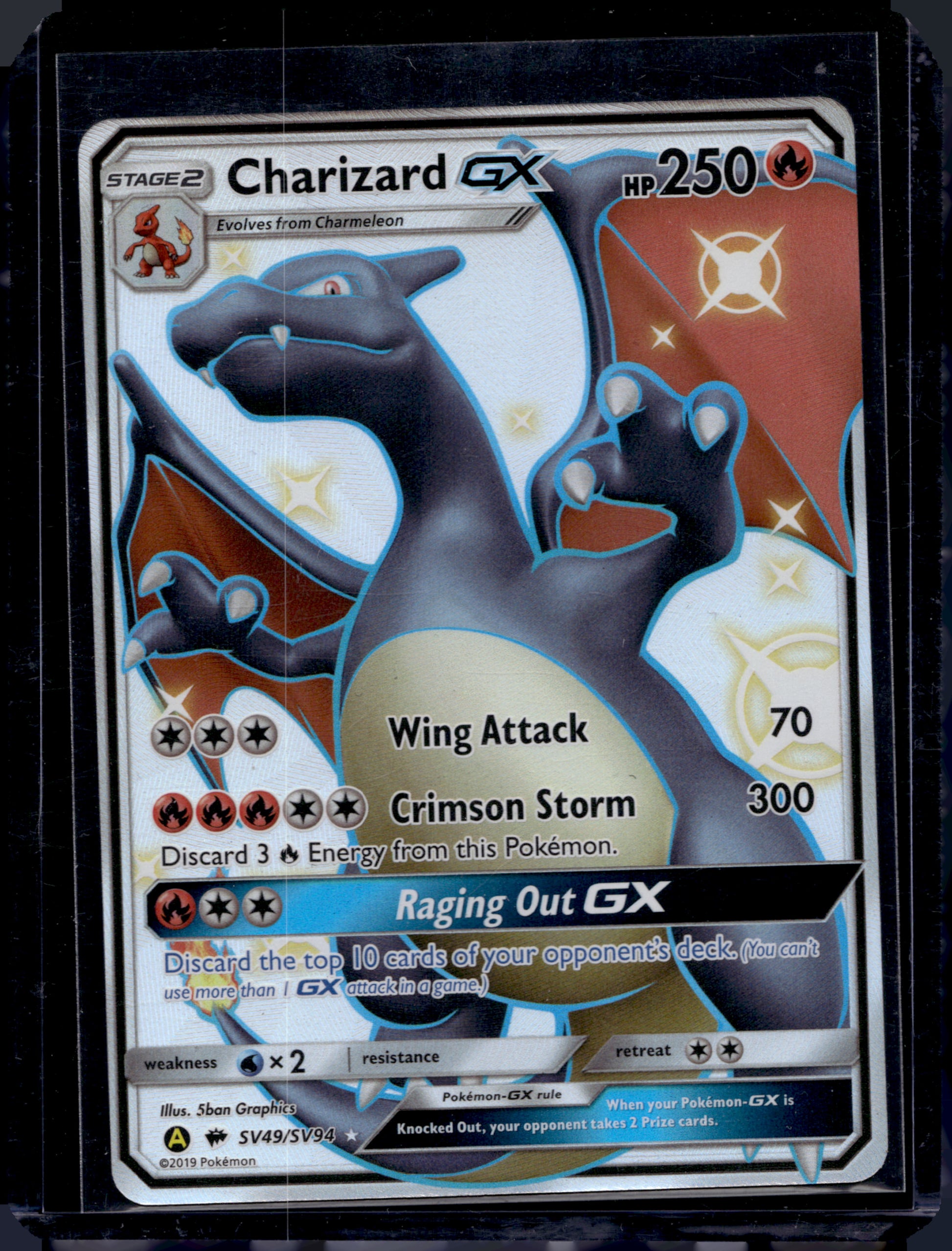 Charizard GX SV49 Holo Ultra Rare GX - MissingNo.