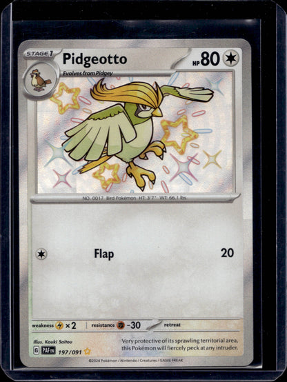 Pidgeotto 197/91 Shiny Rare - MissingNo.