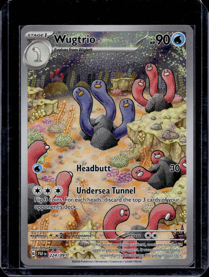 Wugtrio 224/91 Illustration Rare - MissingNo.