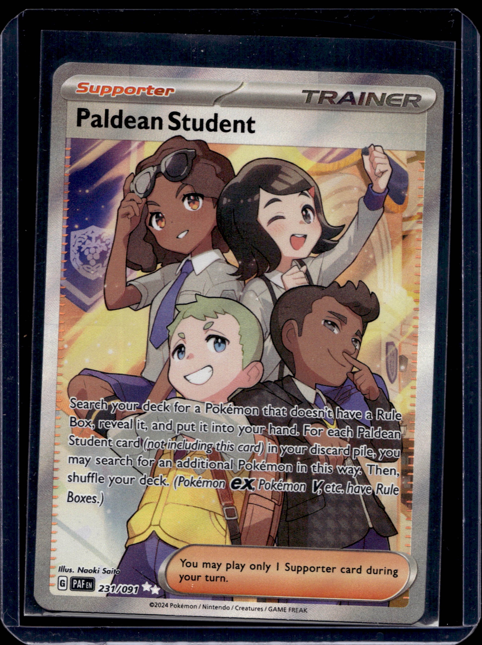 Paldean Student 231/91 Ultra Rare - MissingNo.
